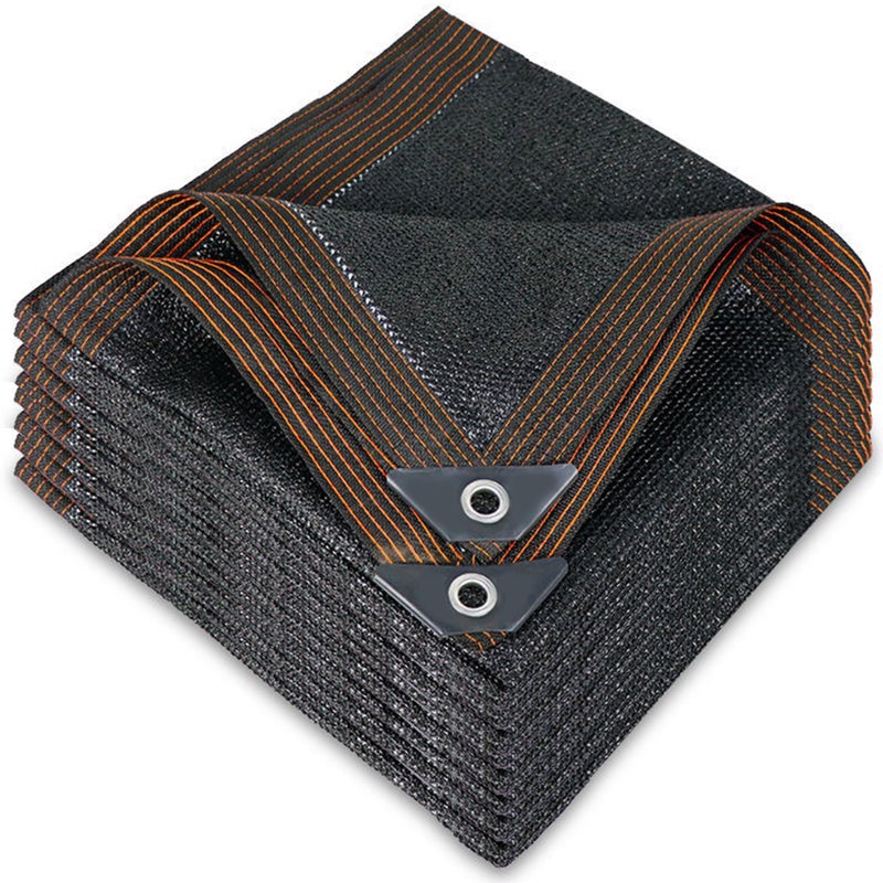 winemana 70% Black Shade Cloth  10 x 20 FT Durable Mesh Tarp with Grommets  Resistant Garden Sun Shade Netting with Taped Edge for Plant Cover  Greenhouse  Patio  Tomatoes  Chicken Coop  Barn Kennel - Image 1